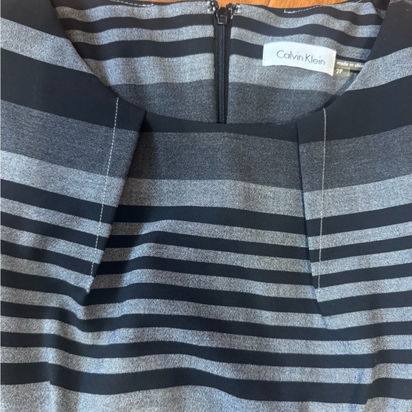 Calvin Klein Stripped Dress- NWT - Picture 6 of 12